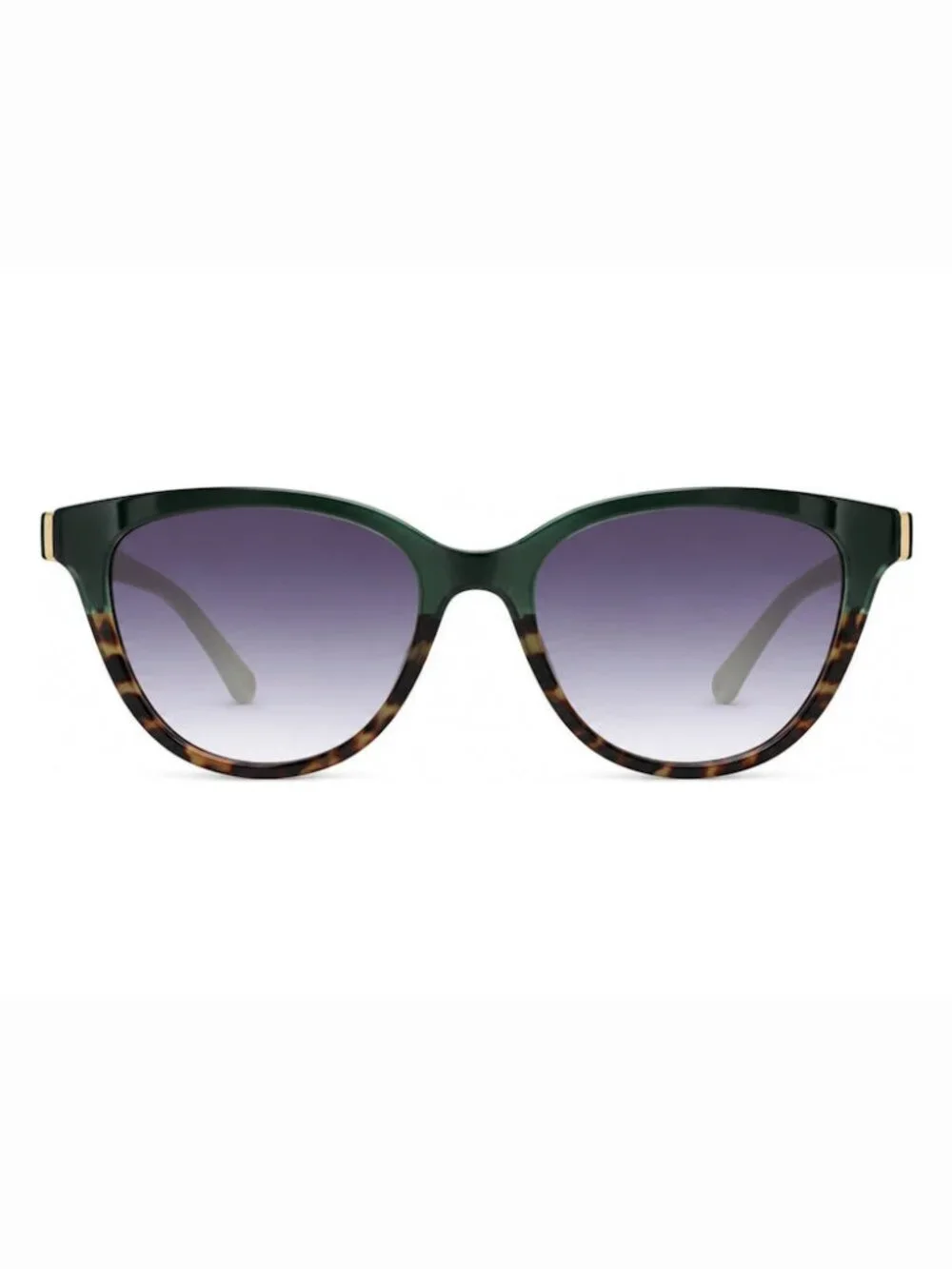 BEBE BBOP-1015CE-215 Women's Golden Tortoise Frame/Gray Gradient Lens Sunglasses